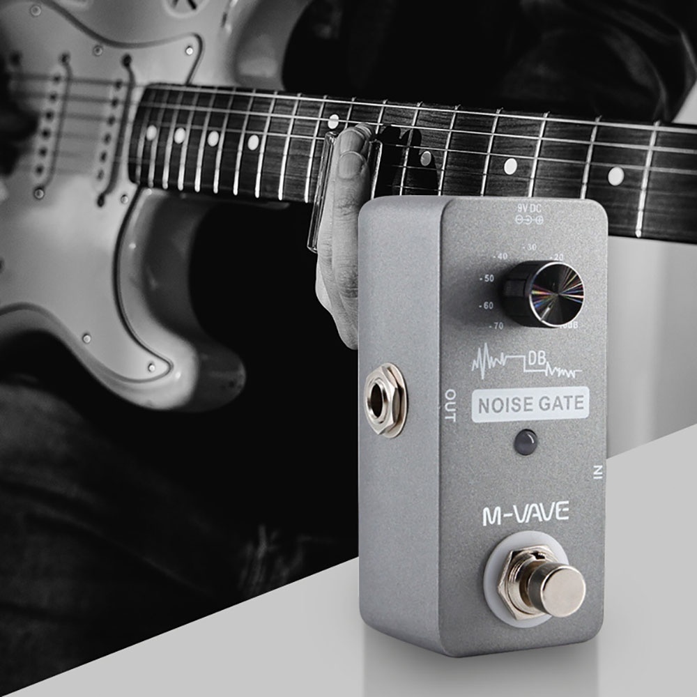 M-VAVE NOISE GATE Đàn Guitar / Bass Hiệu Ứng Bàn Đạp Phụ Kiện Âm Nhạc Bàn Đạp Đàn Guitar Điện