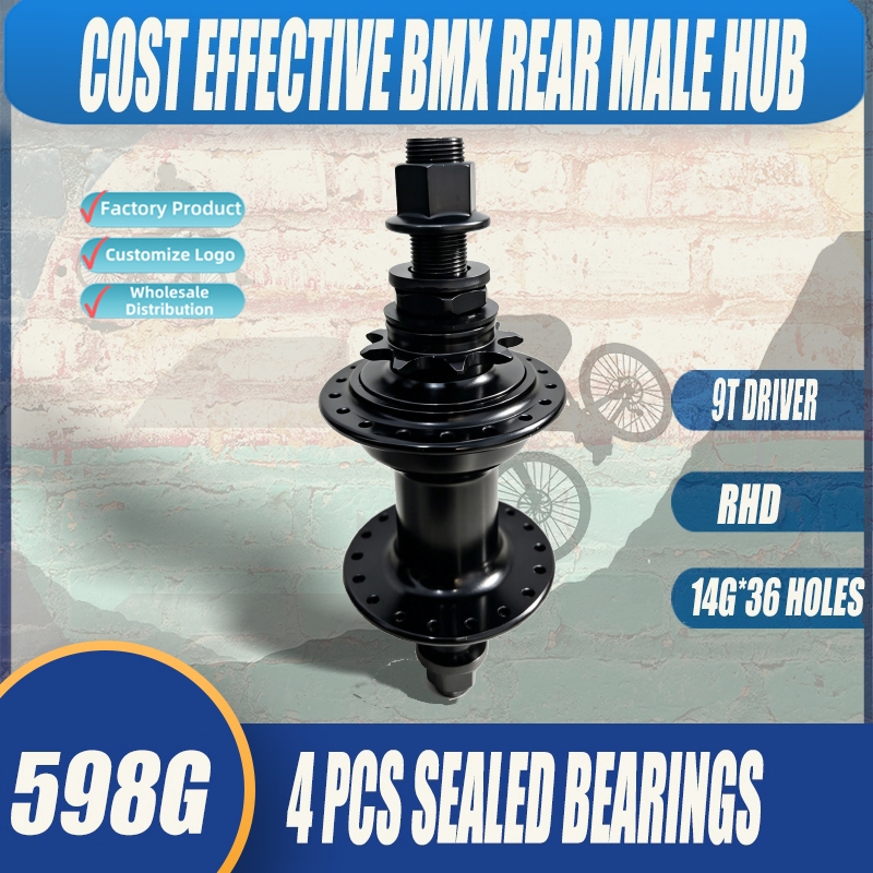 Đài Loan sản xuất BMX Freestyle Bike BMX Hub BIKE AL6061 Nam trung tâm phía sau 4 vòng bi kín
