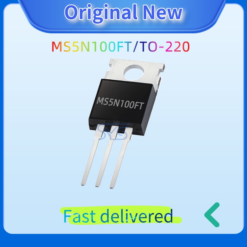 5 Chiếc Chính Hãng Mới MOSFET MS5N100FT TO-220 N Kênh 1.000V 5A Ống Hiệu Ứng Trường