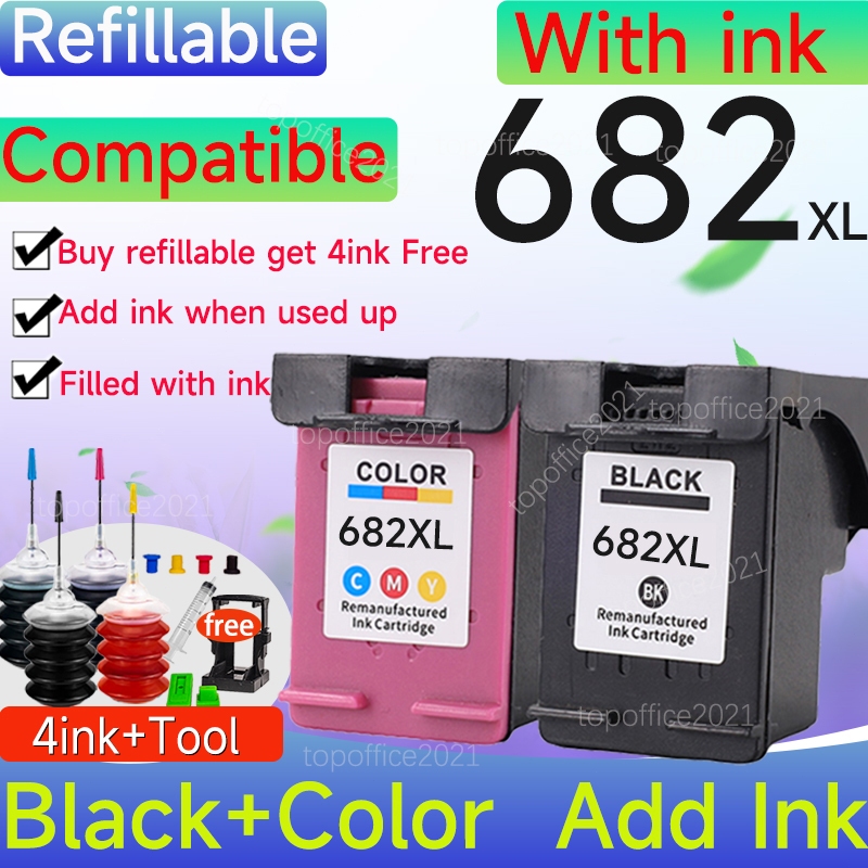 Hộp mực HP 682 tương thích hp 682xl đen hp682 tương thích cho 1216 2775 2776 2336 2777 2779