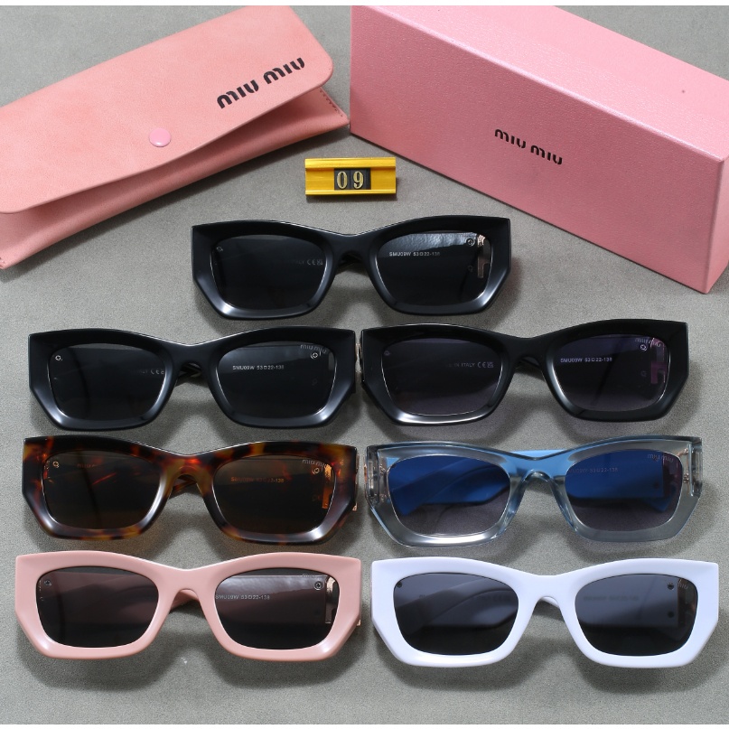 Kính râm mắt mèo MIUMIU UV400 Protection Fashion Retro Shades.AG