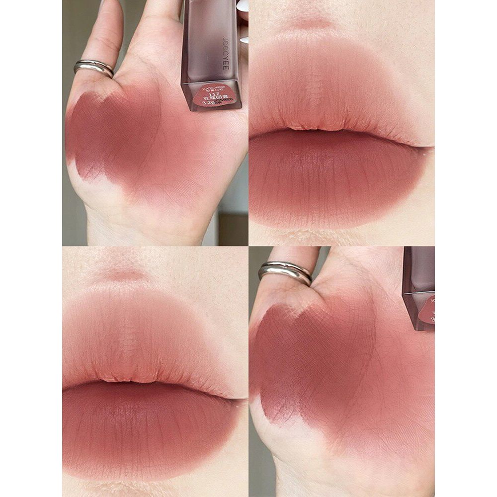 Joocyee Thỏi Son Lì Nhung Mịn Màu Hồng # 121 # 117