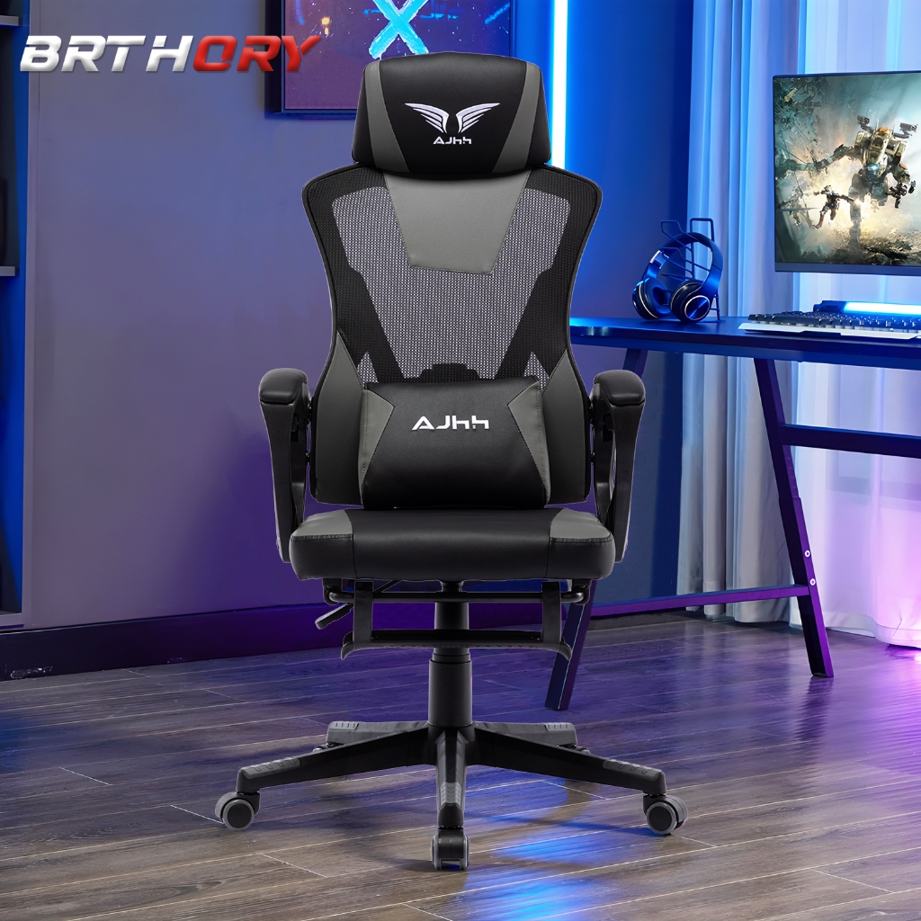 BRTHORY ghế gaming công thái học ghế gameming giá rẻ ghế xoay 360 độ hiện đại Ghế chơi game ngả lưng có chỗ để chân, vận chuyển nhanh | BigBuy360 - bigbuy360.vn