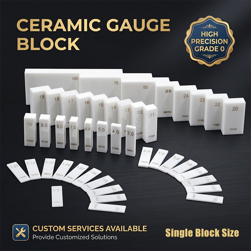 [Cửa hàng chính thức Liport] Ceramic Gauge Block 0.5-2.0mm ISO Grade 0, Factory Inspection Report, C