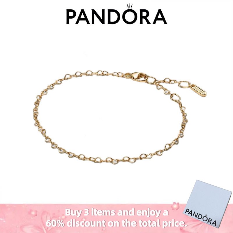 Phiên bản giới hạn Bạc Pandora S925 (có hộp) - Món quà lãng mạn ngày lễ sang trọng chất lượng cao Pa