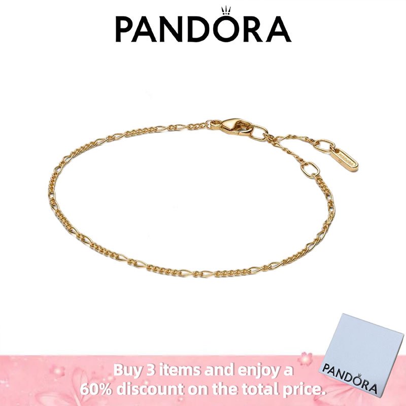 Phiên bản giới hạn Bạc Pandora S925 (có hộp) - Món quà lãng mạn ngày lễ sang trọng chất lượng cao Pa