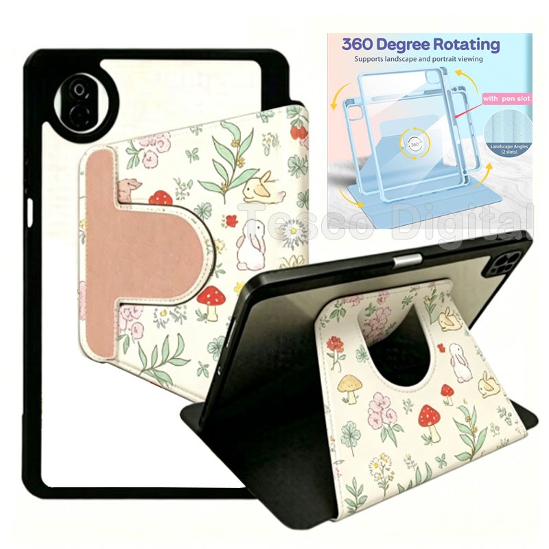 Dành Cho OPPO Pad 2 / OPPO Pad 3 11.61 Inch 360 Xoay Đứng Flip Cover Có Khe Cắm Bút Cho OPPO Pad NEO