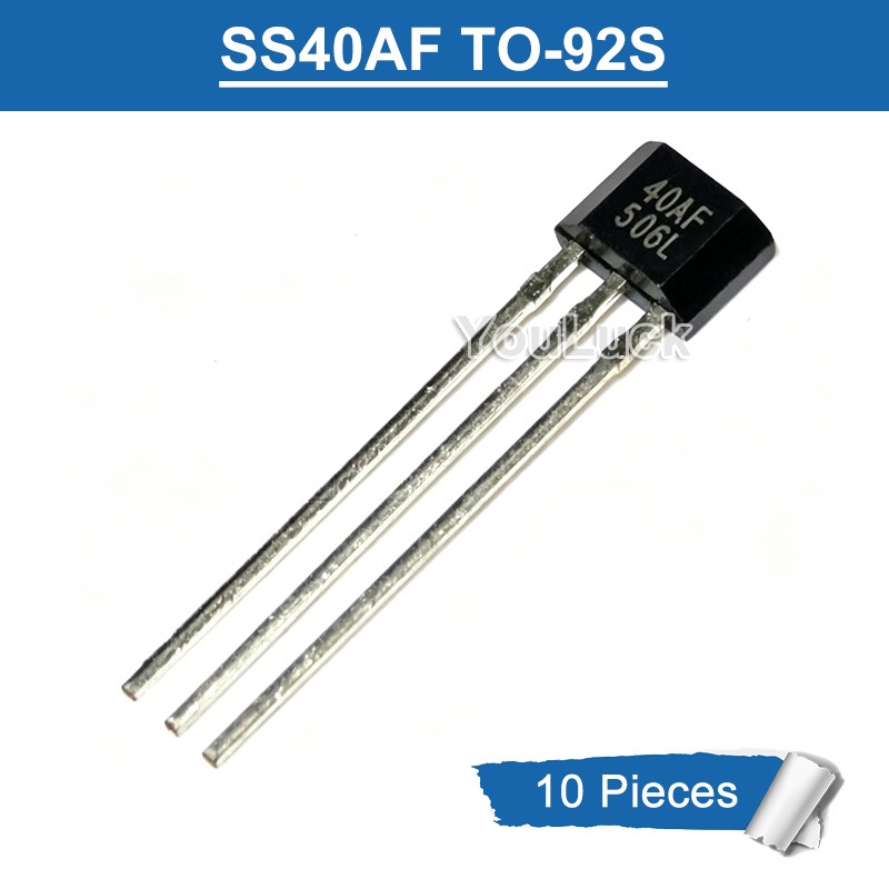 10 Chiếc SS40AF 40AF TO-92S Cảm Biến Hiệu Ứng Hội Trường Độ Nhạy Đùi Mới