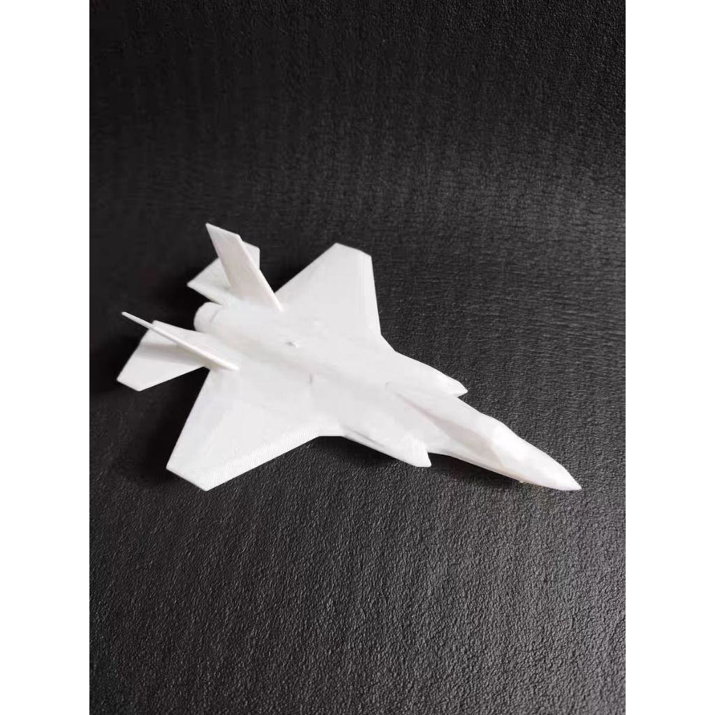 Máy bay mô hình in 3D F35 Fighter, có thể tự tô màu [9 * 11cm], Nhu cầu tùy chỉnh kích thước để giao