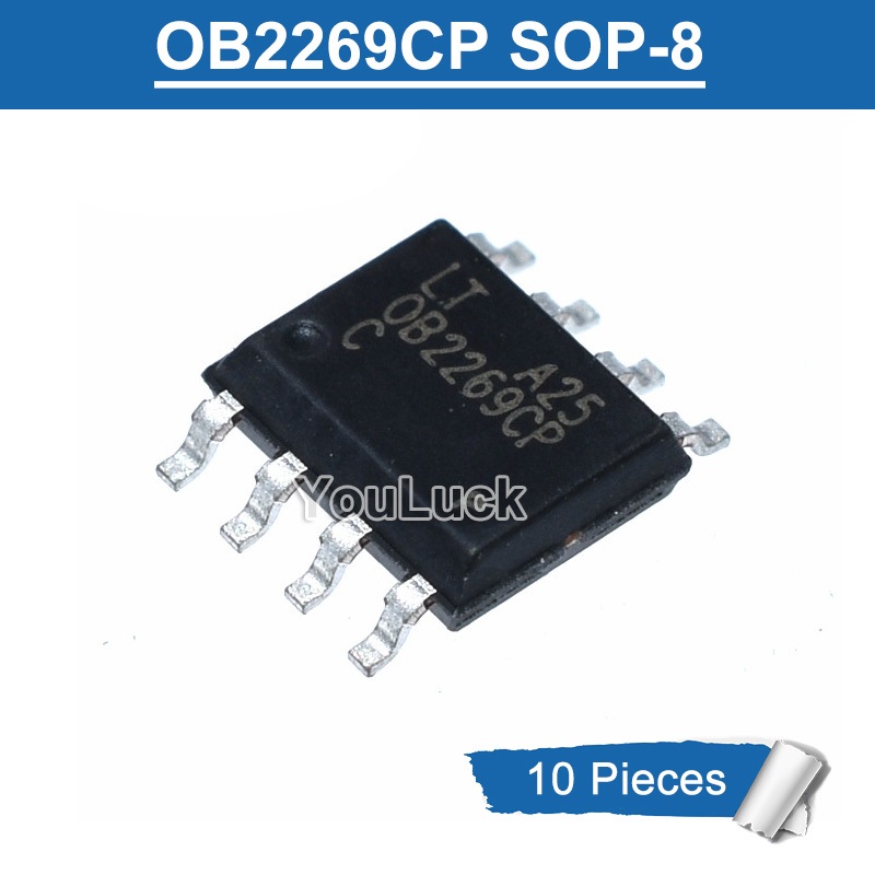 10 chiếc OB2269CP OB2269CPC 0B2269CP SOP-8 Chế độ hiện tại Bộ điều khiển PWM IC mới nguyên bản