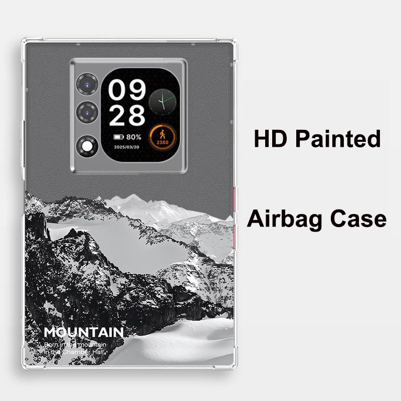 Dành Cho Unihertz Titan 2 5G Gia Cố Góc Mềm TPU Chống Sốc Túi Khí Dành Cho Unihertz 84849 Titan2 HD 