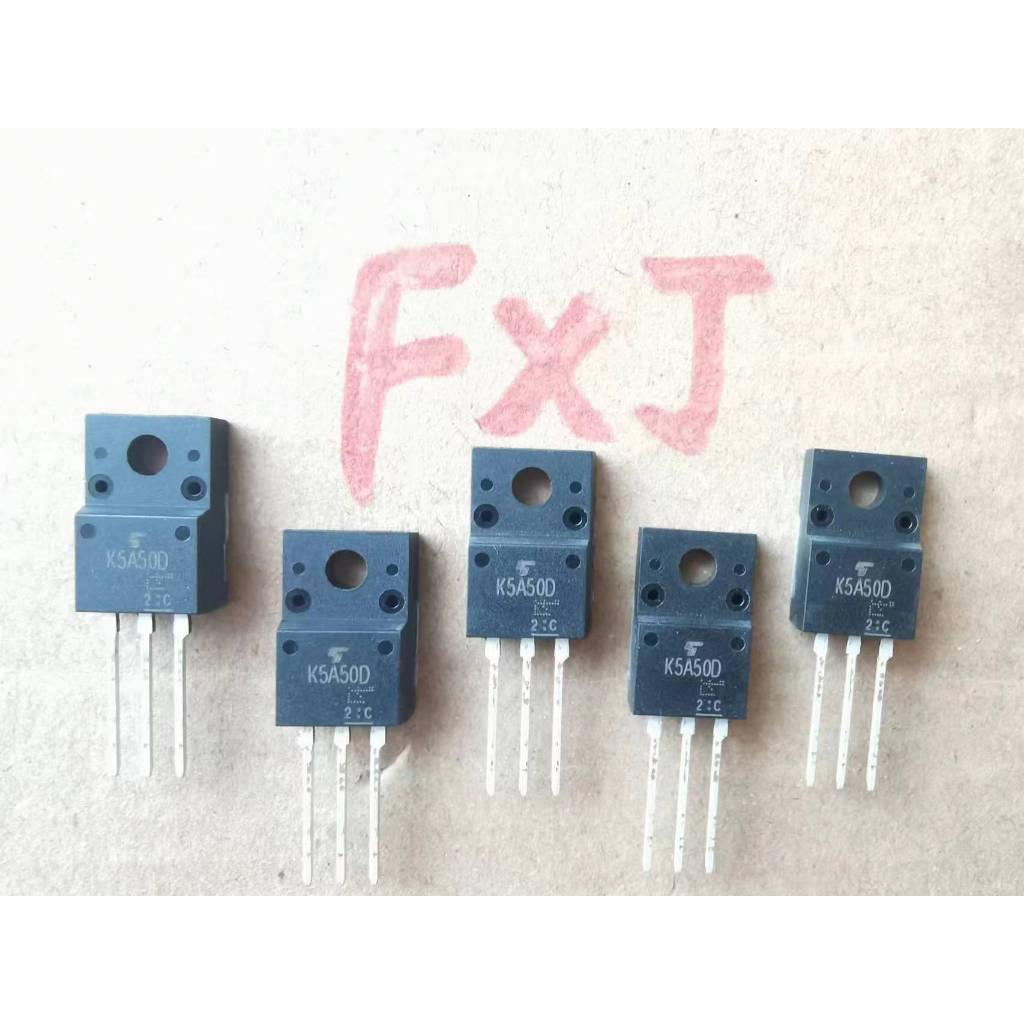 ((10 Cái) K5A50D Ống hiệu ứng trường TK5A50D hoàn toàn mới TO-220F