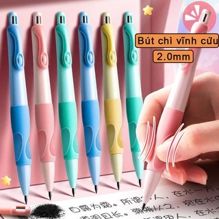 Bút chì cơ khí tiện dụng, Bút chỉnh sửa giữ tư thế, Bút chì cơ học 2.0mm Văn phòng phẩm viết