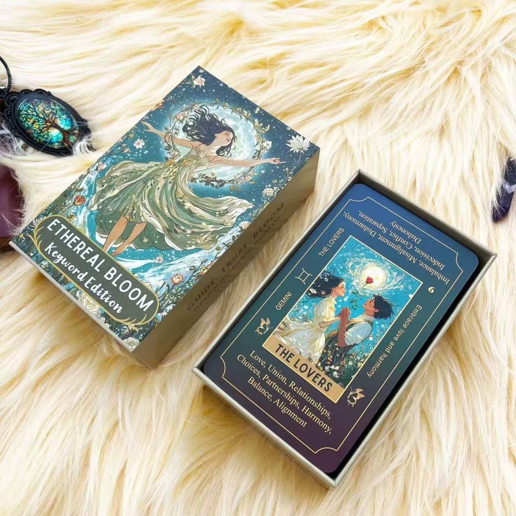[Sẵn sàng] Ethereal Bloom Từ khóa Tarot Ethereal Bloom Từ khóa Tarot Trò chơi bài trò chơi bảng tiến