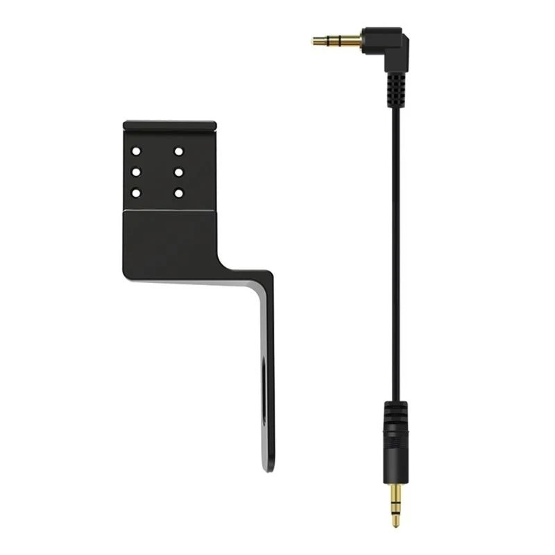 Đa Năng DJI Mic Mini Mount Cho Insta360 X4 / X3 / X2 - Bộ Chuyển Đổi Âm Thanh Giày Lạnh Có Cổng Sạc,