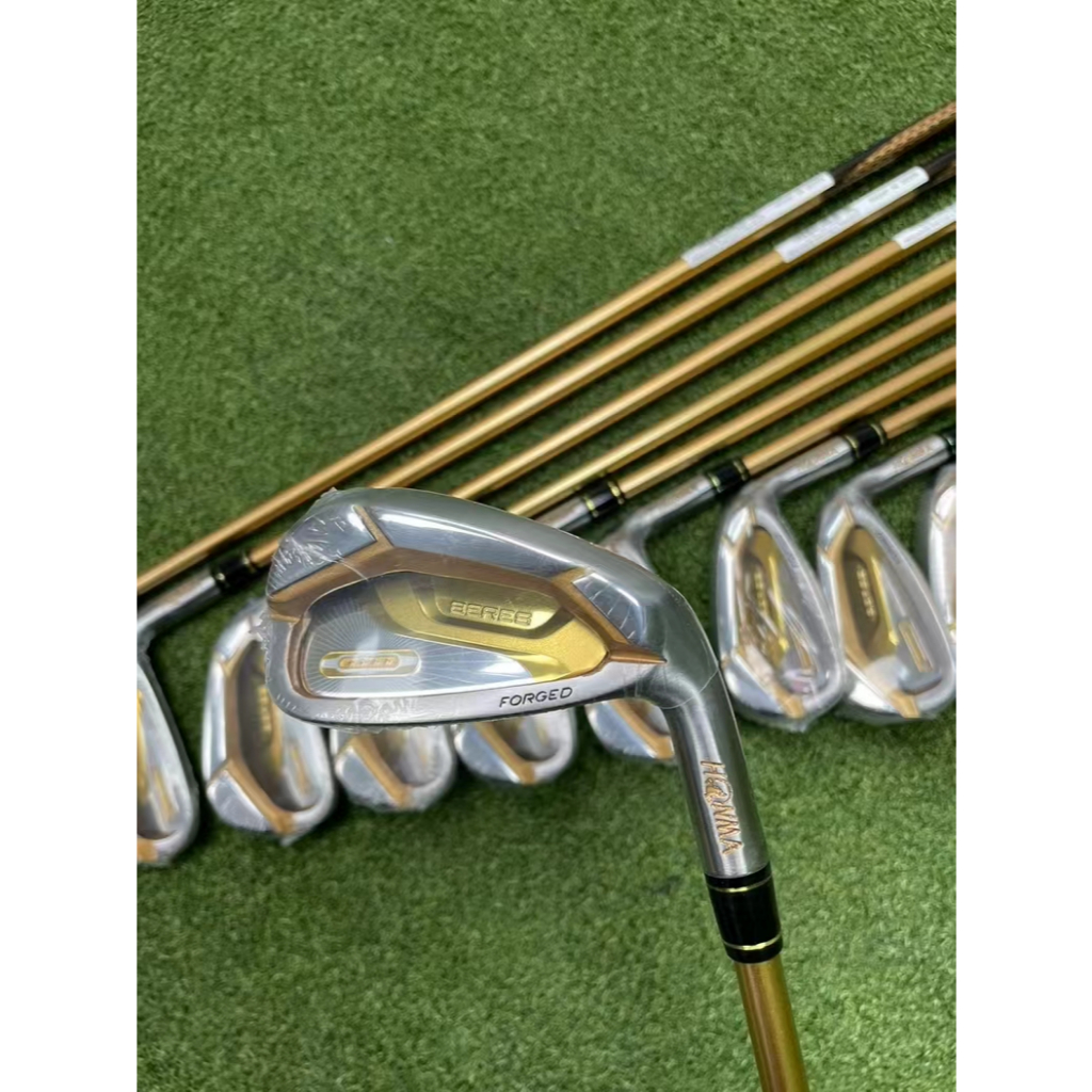 10 CHIẾC HONDA S07 4STAR NAM Golf Iron Set 4 5 6 7 8 9 10 11 Aw Sw Iron Nam Trục Thép Than chì Golf 