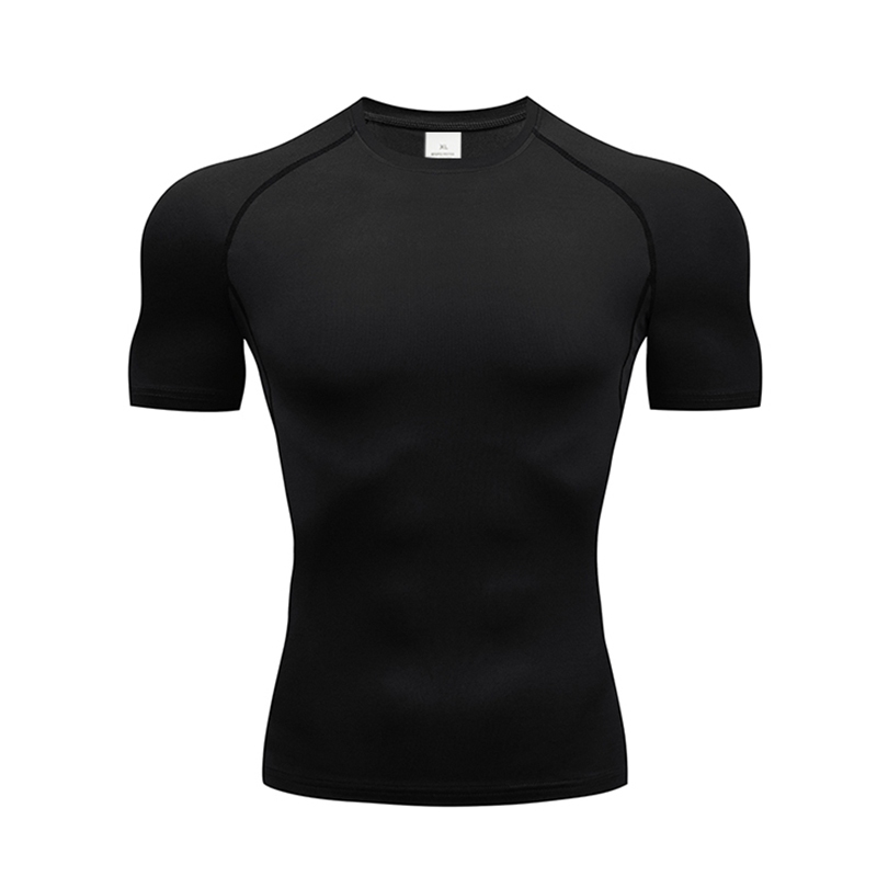 Áo thun nam nén nhanh khô Fitness Running Sport Top