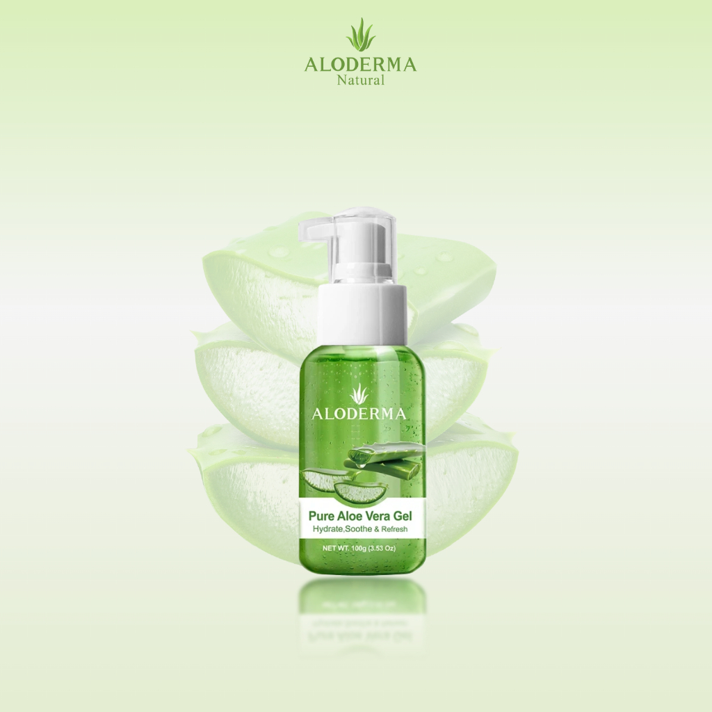 Gel Lô Hội, Gel Nha Đam Chính Hãng 100g, 96% Nguyên Chất, Gel Dưỡng Ẩm, Làm Dịu Da Mặt & Body Sau Kh