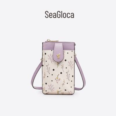SEAGLOCA Túi đeo chéo đựng điện thoại phong cách thời trang mới cho nữ 1555