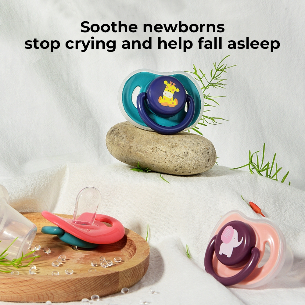 Ty Ngậm Cho Bé Bebear Siêu Mềm Chống Đầy Hơi Dành Cho Trẻ Sơ Sinh