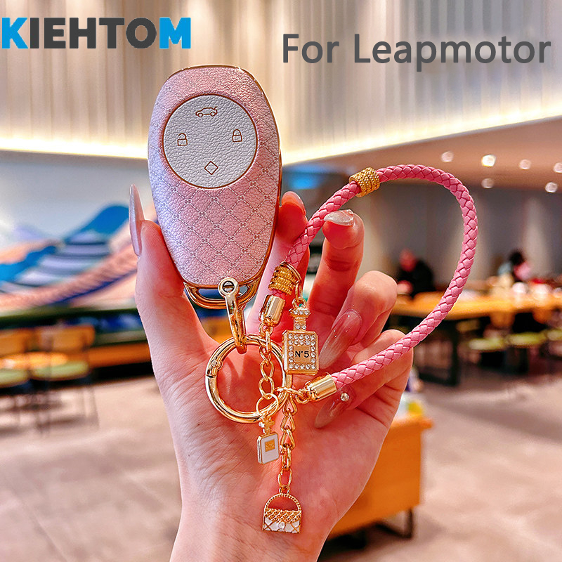 Chìa Khóa Cho Leapmotor T03 2021 C11 C01 T03 S01 Xe 4 Nút Từ Xa Chìa Khóa Vỏ Bảo Vệ Khóa