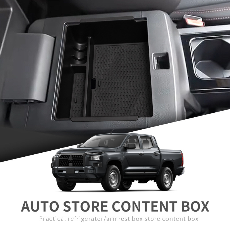 Mitsubishi L200 / Triton (2024-2025) Hộp Bảo Quản Tay Vịn Mitsubishi L200 / Triton Tay Cầm Khay Phụ 