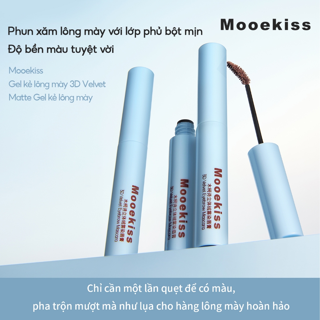 Mascara Chân Mày Mooekiss 3g, Định Hình Sợi Mày, Chống Nước Mồ Hôi, Lâu Trôi, Không LemChống NướcTự NhiênTạo SợiChống Mồ HôiNgười Mới Bắt Đầu | BigBuy360 - bigbuy360.vn