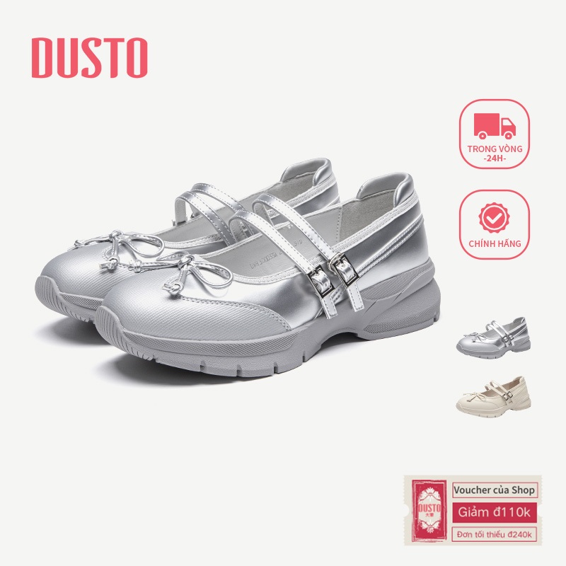 DUSTO Mary Jane Giày Nữ Giày Tròn Đế Dày DWH300033A