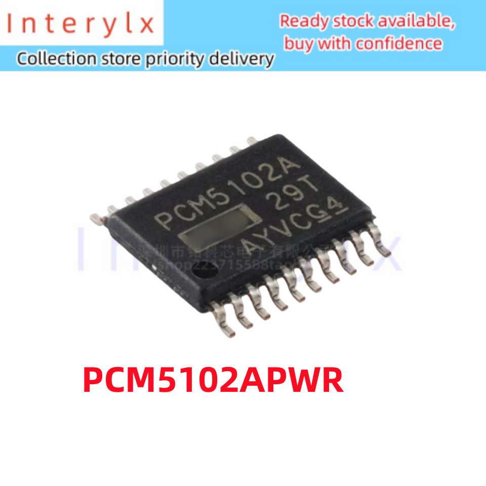 1 Cái / lốc PCM5102APWR 5102APW PCM5102A PCM5102 TSSOP-20 Chip DAC âm thanh nổi 112dB