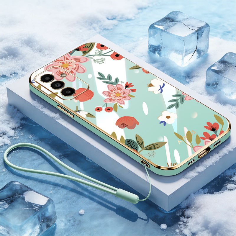 Ốp Điện Thoại YBD Cho Samsung Galaxy A26 A34 A35 A36 A53 A54 A55 A56 M54 F54 5G Vỏ Silicon Có Dây Bu