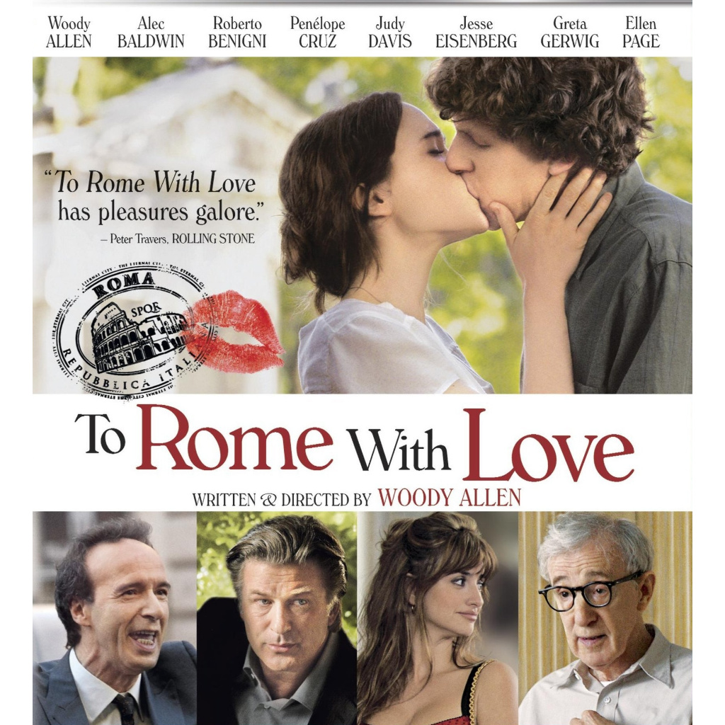 [Tiếng Anh] Blu-ray HD Movie 4K UHD 1080P To Rome with Love