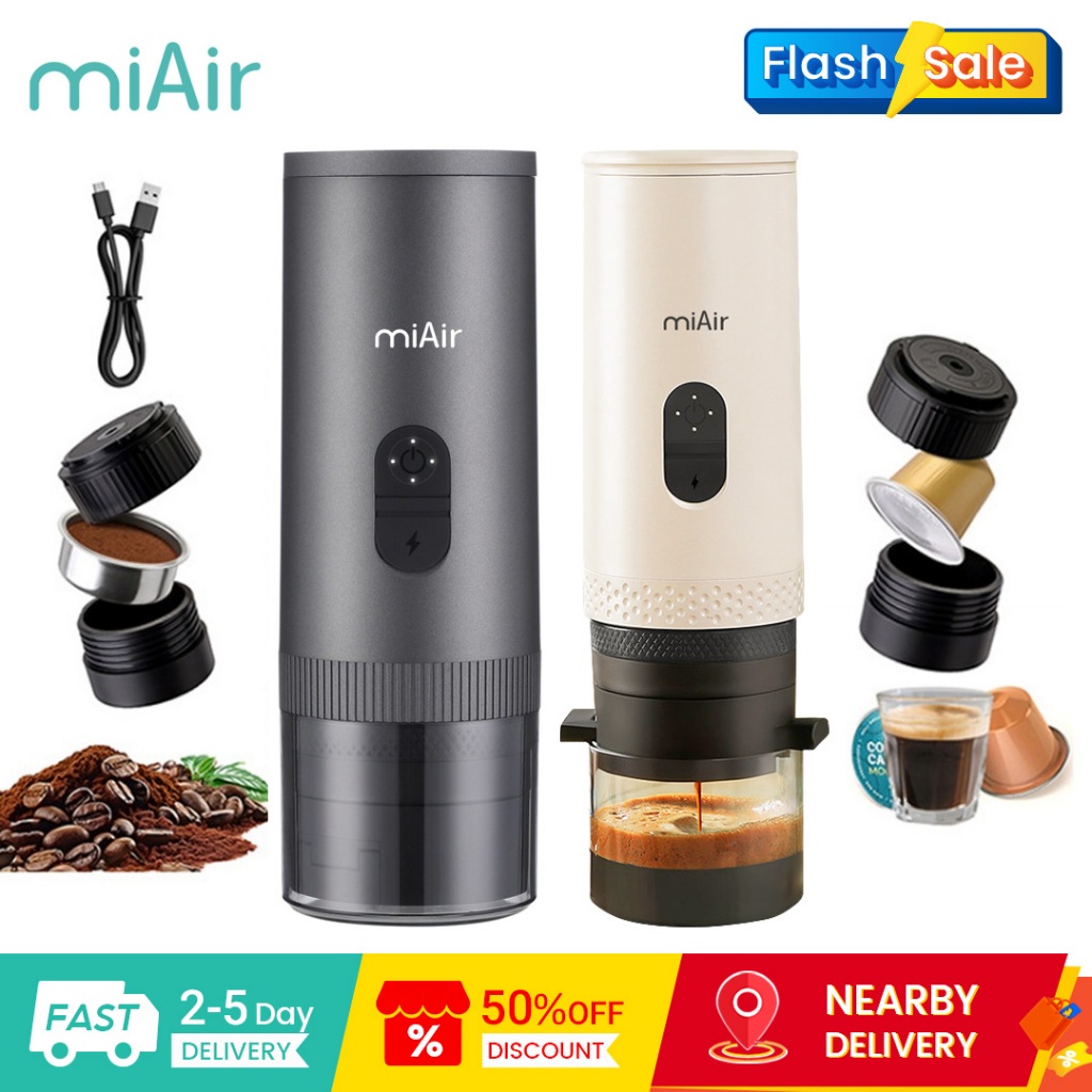 MiAir Máy pha cà phê espresso HB-521H Coffee Machine Máy espresso mini Máy cà phê Ý Máy espresso gia