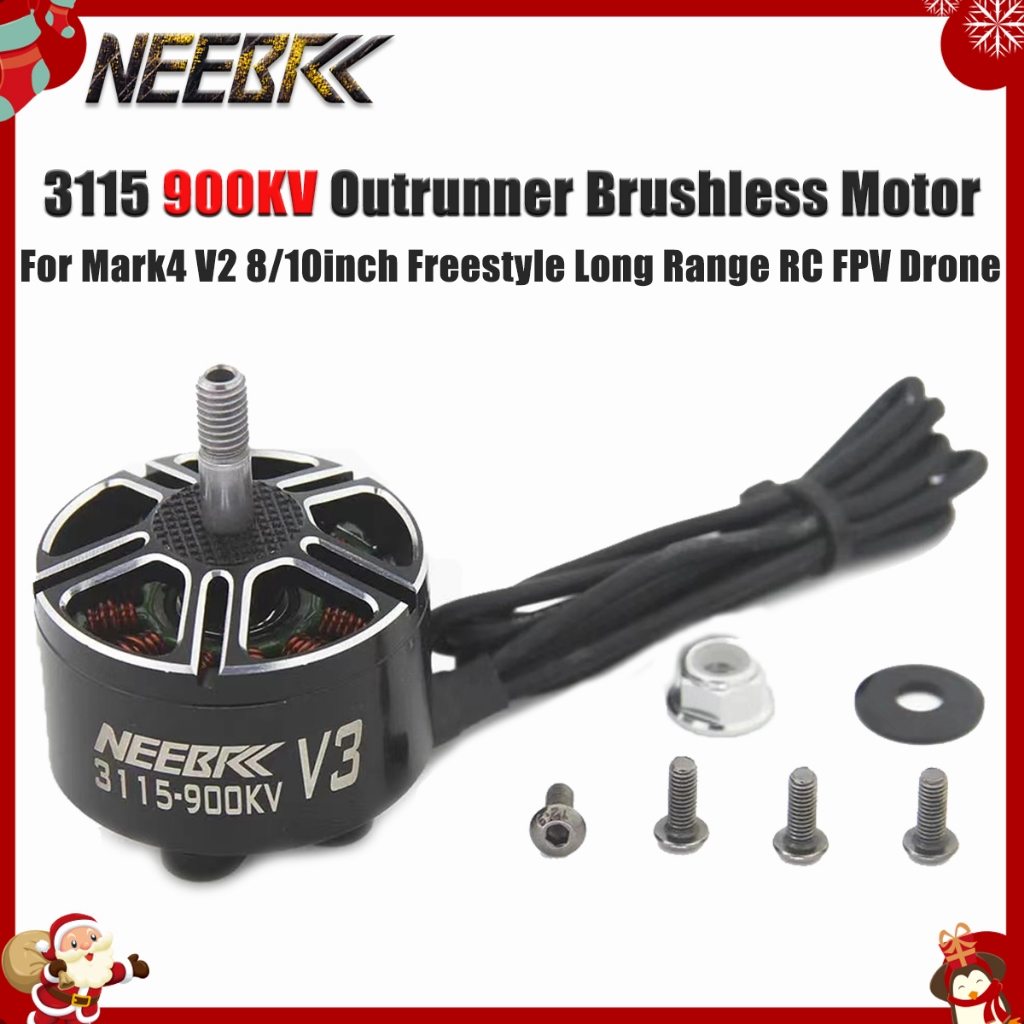 NEEBRC 3115 900KV 3-6S Outrunner Động cơ không chổi than cho RC Quadcopter Multirotor X-Class FPV Ma