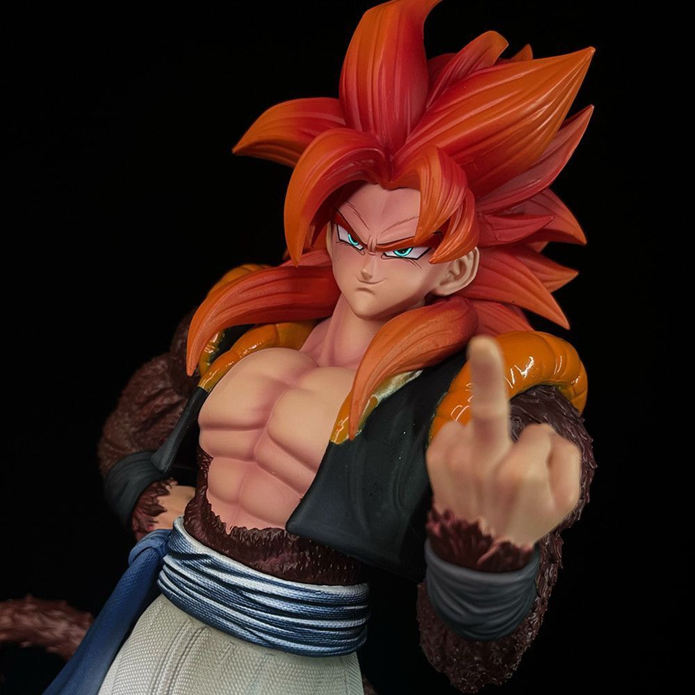 🪁Dragon Ball Super Four Gogeta Hướng dẫn sử dụng có thể hoán đổi cho nhau Quà tặng búp bê Anime🪁Tượn