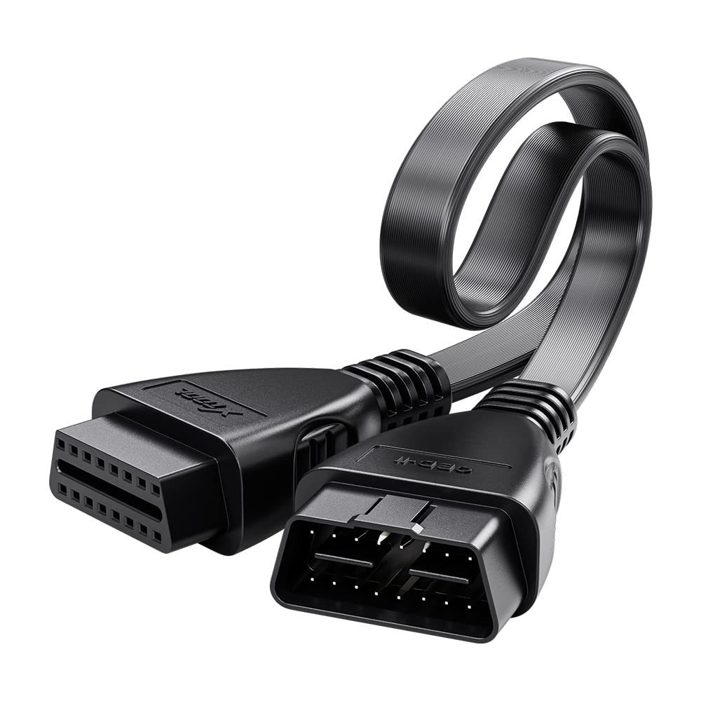 Đầu nối OBD2 XTOOL 1.64ft (50cm) Cáp chẩn đoán mở rộng 16Pin đến 16Pin