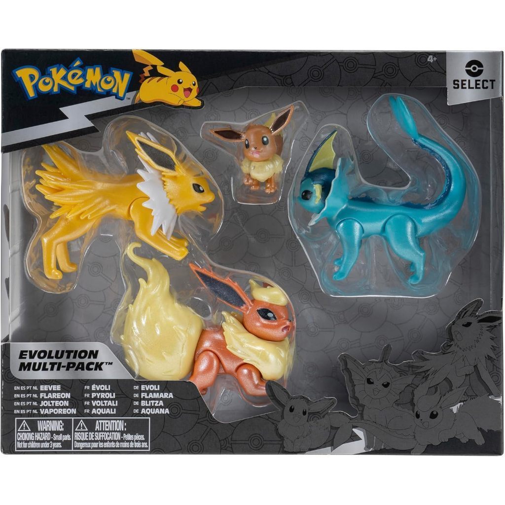 Pokemon Pokemon Pokémon Pokémon Pokémon Select Eevee Evolution Set-Con dơi Doll, Eevee