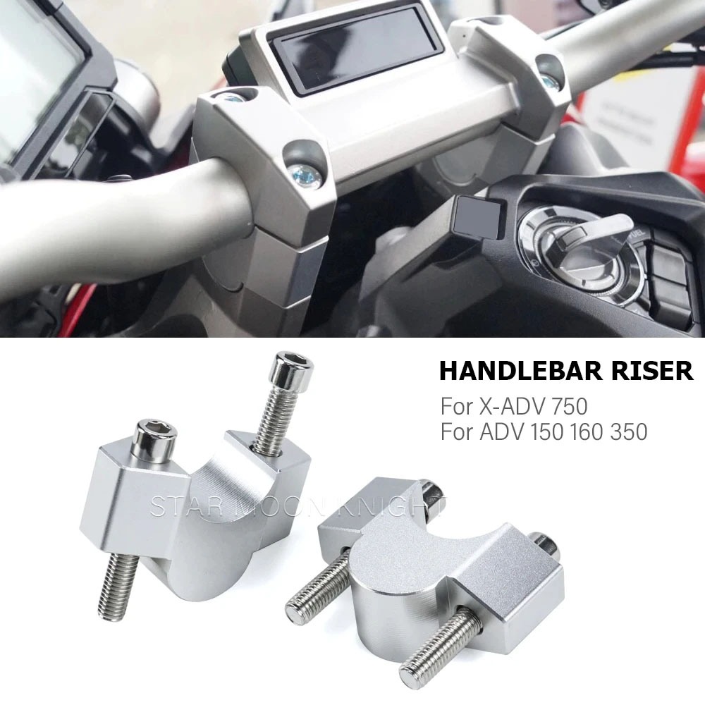 Phụ Kiện Kẹp Nâng Tay Lái Chuyên Dụng Cho Xe Mô Tô Honda XAdv X ADV 750 Adv750 ADV 150 160 350 Adv15