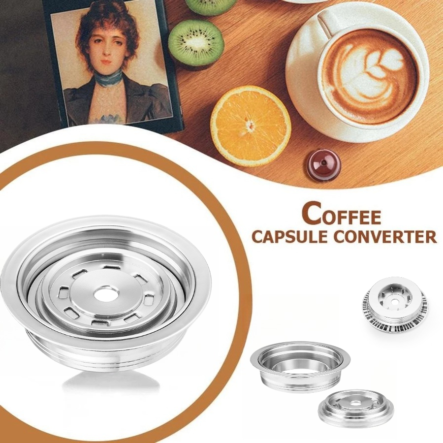 I Cafilas Bộ chuyển đổi viên nang có thể tái sử dụng cho Vertuoline Vertuo next Pop Machine Tương th