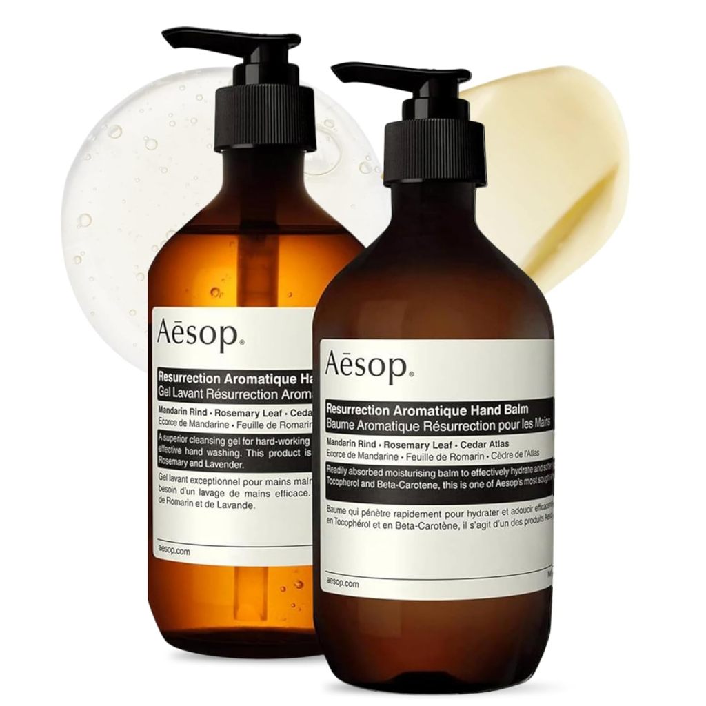 Sữa rửa tay Aesop Reverence Aromatique Duet Skin Softening Hand Wash & Hand Balm 500ml