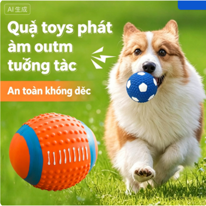 Đồ chơi cho chó Chống cắn Đồ dùng cho chó Đồ chơi bóng Đồ chơi răng hàm cho chó Đồ chơi cho chó Thôn