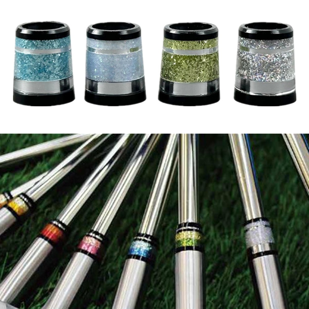 1 / 5 / 10 chiếc Tip.370 Bóng Lấp Lánh Golf Ferrule Fit Iron Wedge Club 9.4 * 16.5 * 14mm