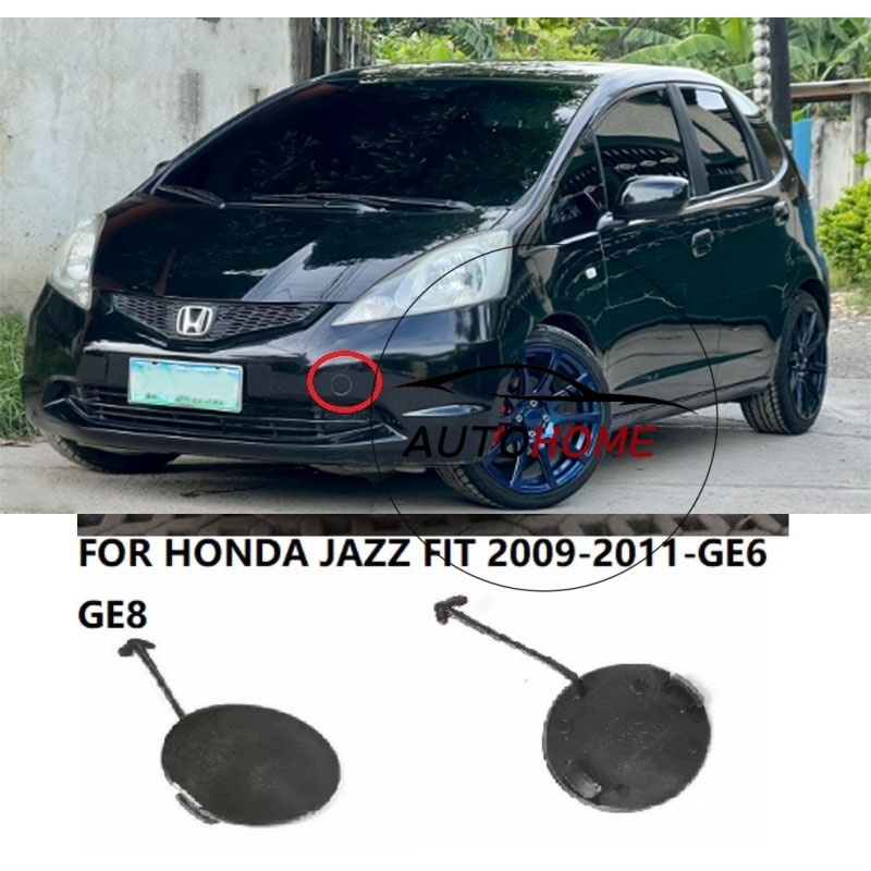Cản trước kéo nắp móc kéo nắp nắp kéo cho HONDA FIT JAZZ 2009 2010 2011 GE6 GE8