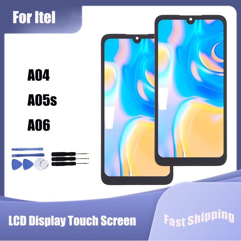 Dành Cho Itel A04 A05s A06 Màn Hình LCD Bộ Số Hóa Cảm Ứng Bộ Phận Thay Thế