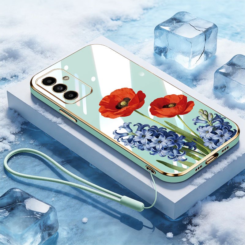 Ốp Điện Thoại YBD Cho Samsung Galaxy A26 A34 A35 A36 A53 A54 A55 A56 M54 F54 5G Ống Kính Mạ Điện Ful