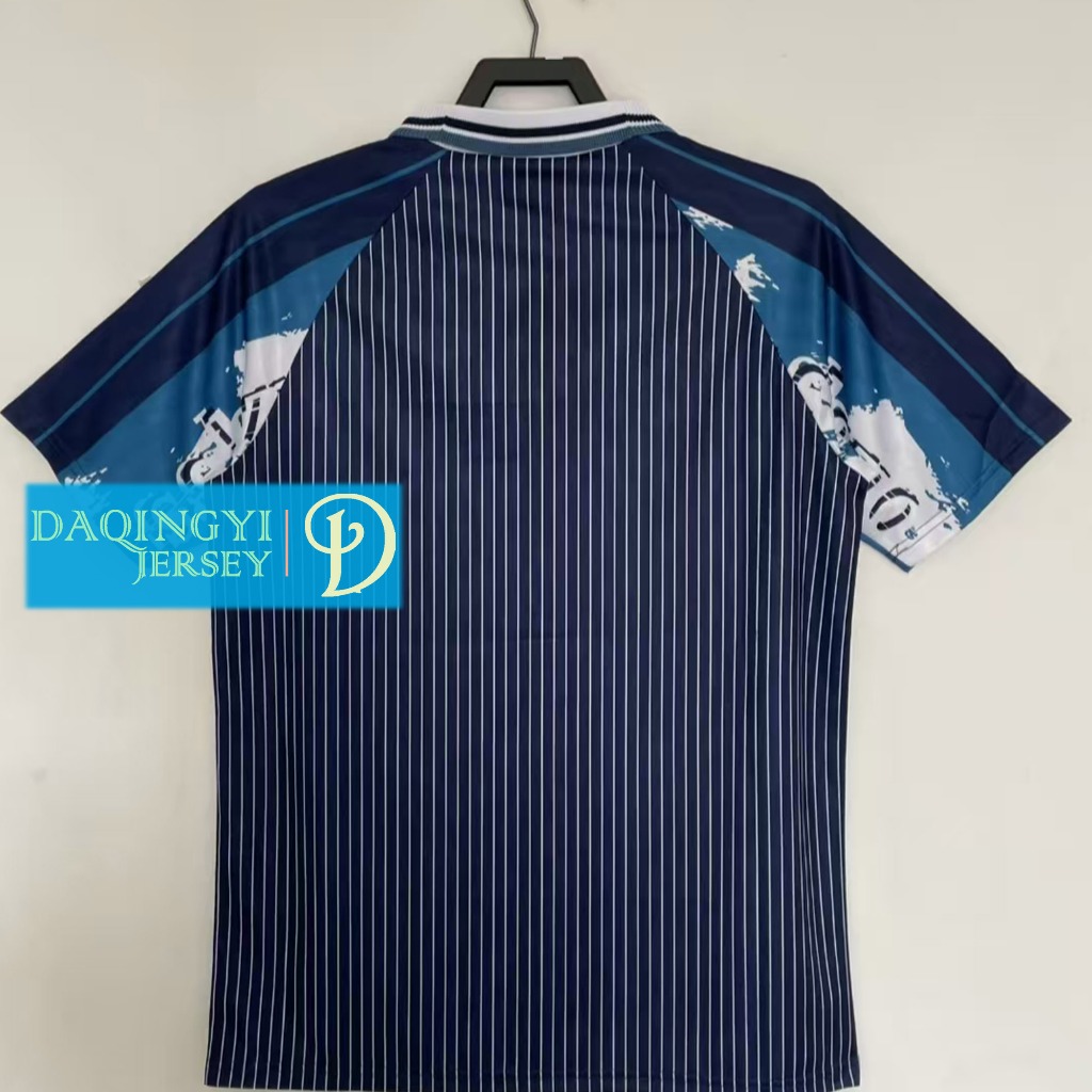 [Hàng giao ngay] Áo bóng đá sân khách Lazio 96 / 97 phiên bản cổ điển S / 2XL