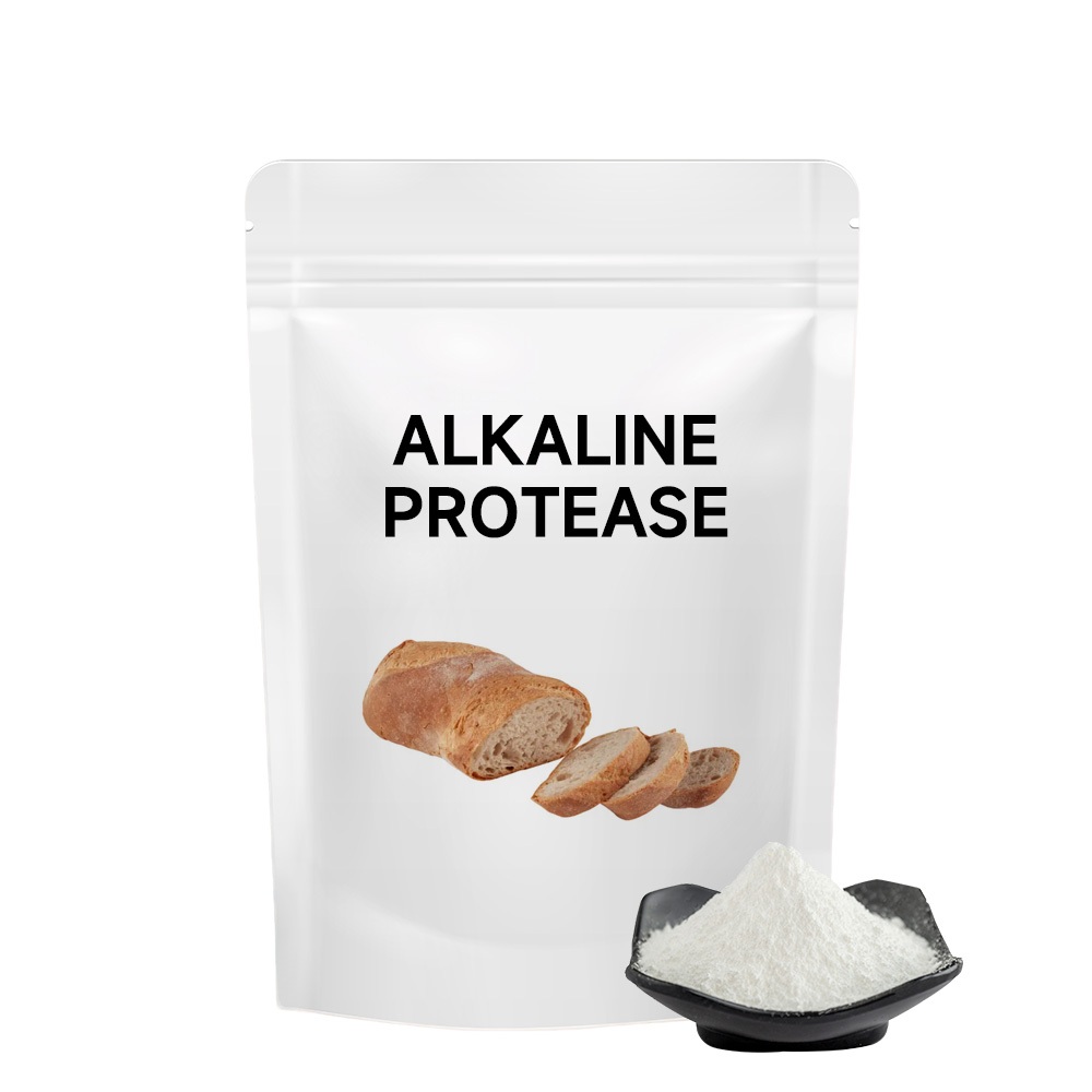 Bột Enzyme Protease 250000U / g Protease Alkaline cấp công nghiệp 1kg