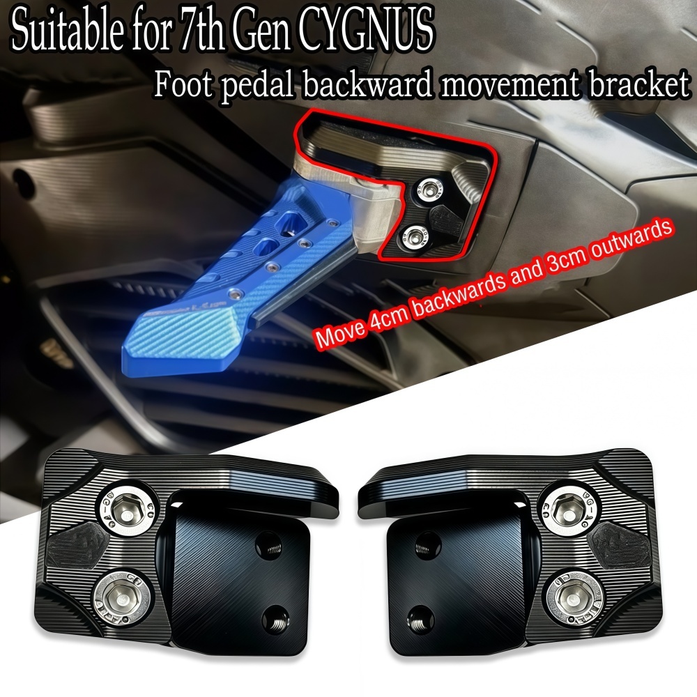 Dành Cho Xe Yamaha CYGNUS X SR 125 / 155 CYGNUS 7 Sửa Đổi Bàn Đạp Chân Phía Sau Ghế Bàn Đạp Chân Bao