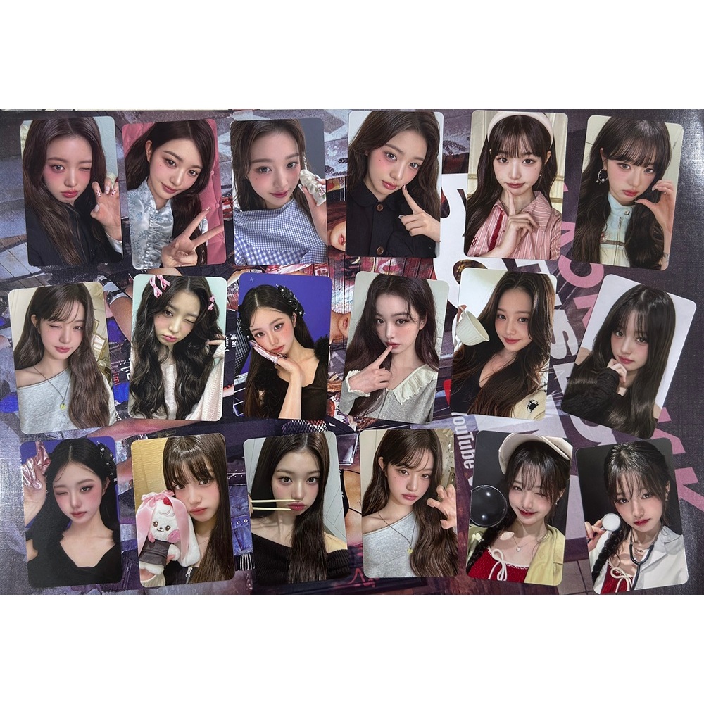 IVE Jang Wonyoung Photocard Chính thức