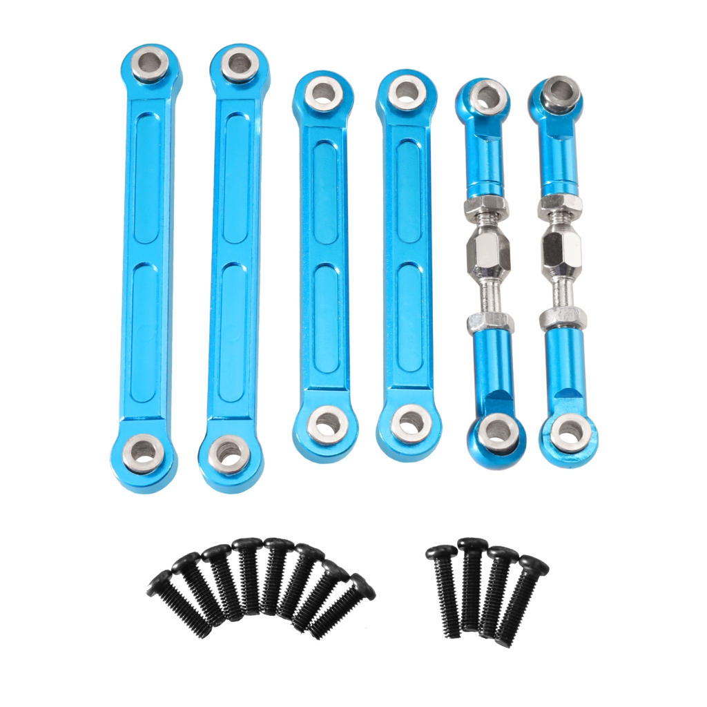 Dành cho WLtoys 1 / 12 124008-2705 124010 RC Xe Kim Loại Lái Liên Kết Nâng Cấp Thanh Lái Kéo Bộ Phận