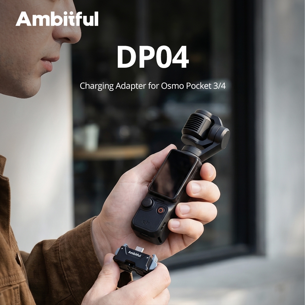 Bộ chuyển đổi sạc Ambiiful DP04 cho DJI Osmo Pocket 3 / 4